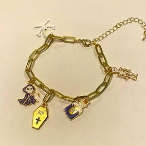 Halloween charm bracelet